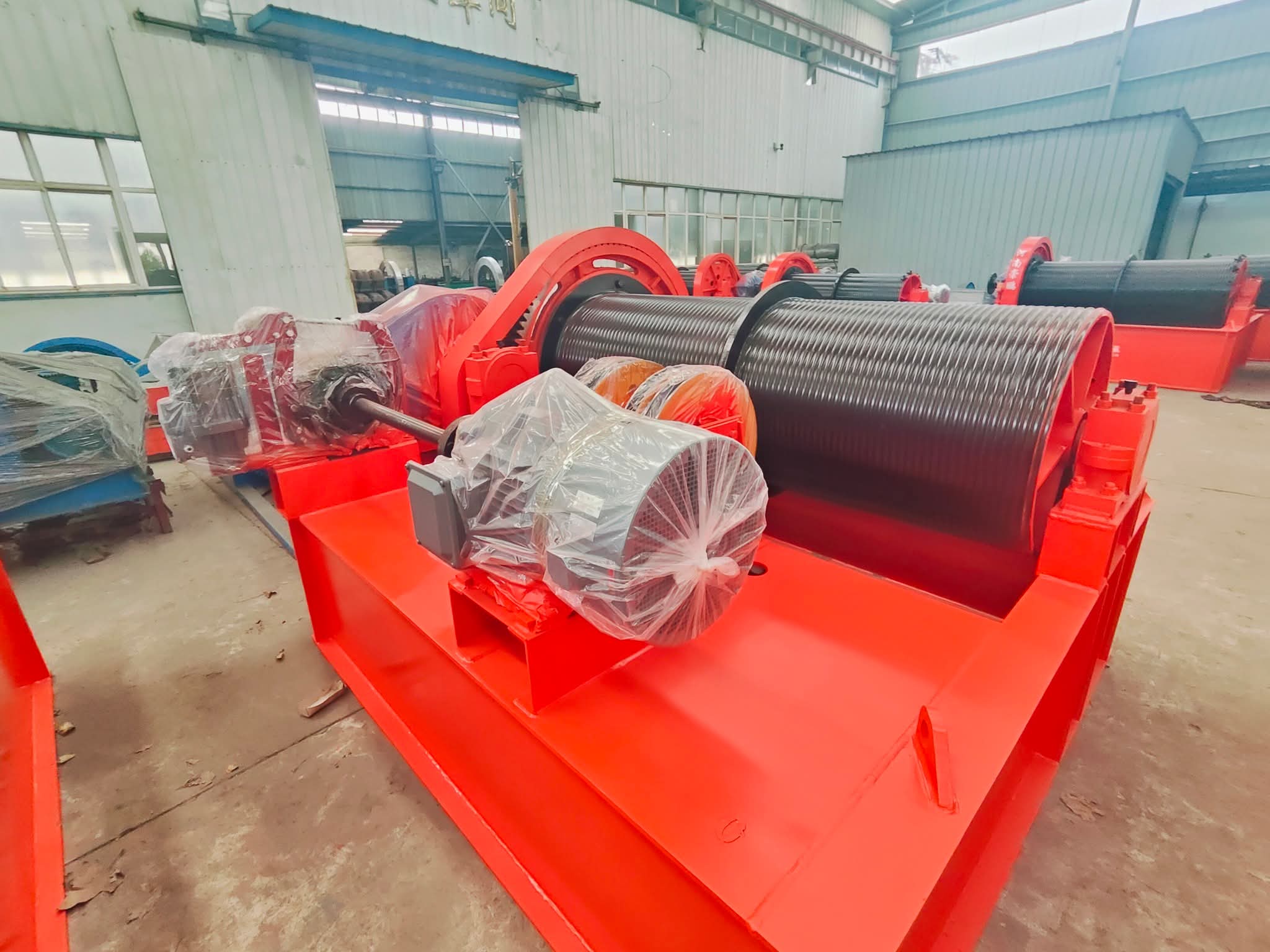 Crane winch